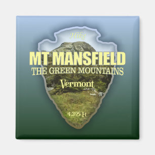 Mt Mansfield (pilhuvud) Magnet