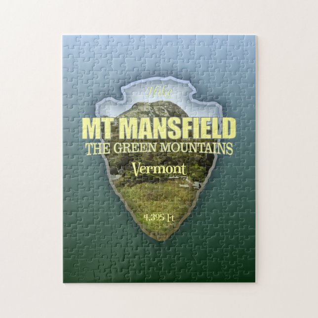 Mt Mansfield (pilhuvud) Pussel (Vertikal)