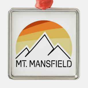 Mt. Mansfield Retro Julgransprydnad Metall