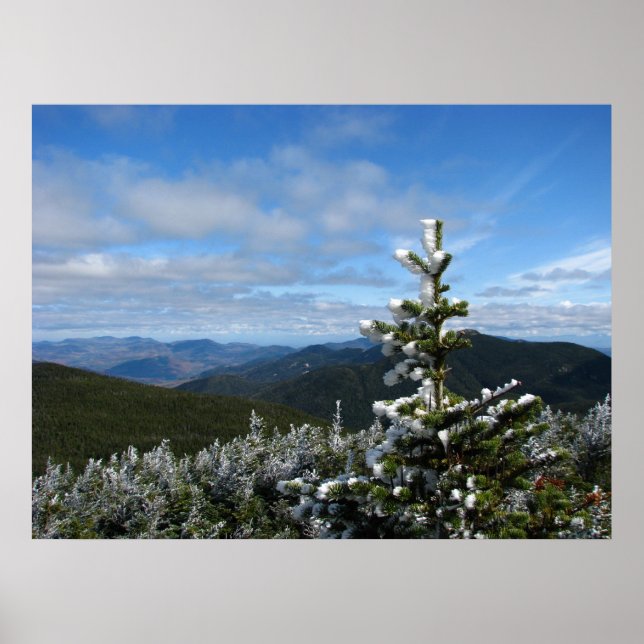 Mt. Marcy Trail Poster (Framsidan)