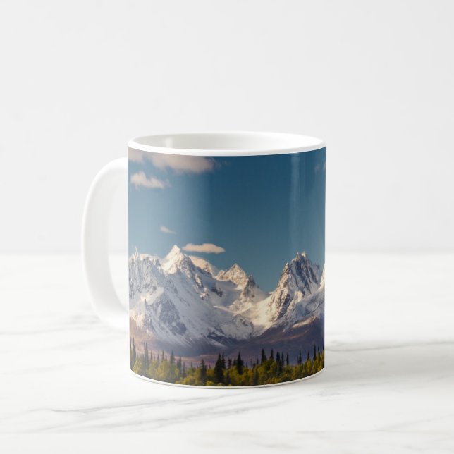 Mt. McKinley | Alaska Kaffemugg (Framsida vänster)