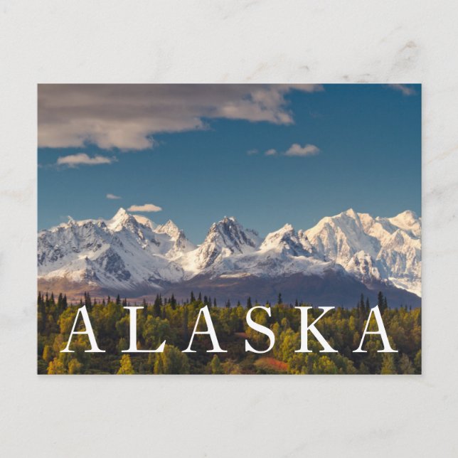 Mt. McKinley | Alaska Vykort (Framsida)