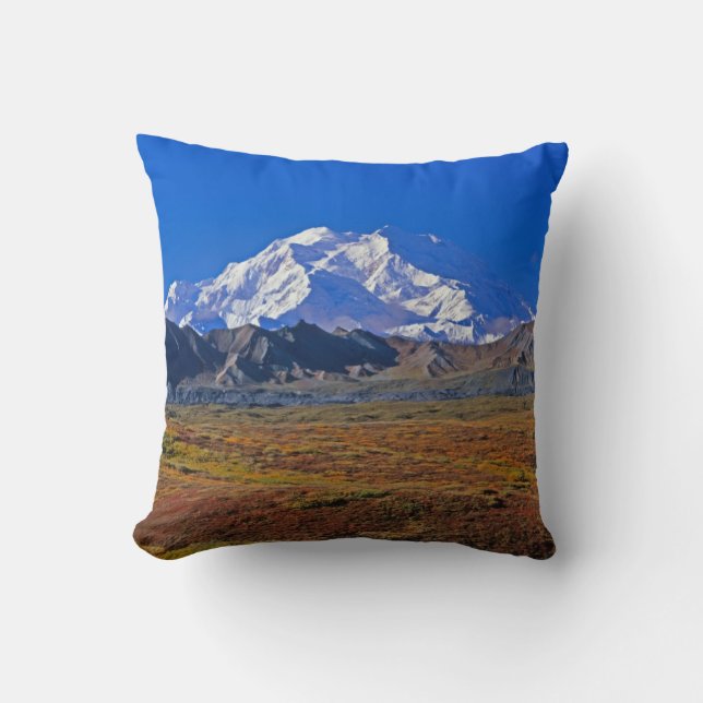 Mt. McKinley Denali National Park , Alaska Kudde (Framsida)