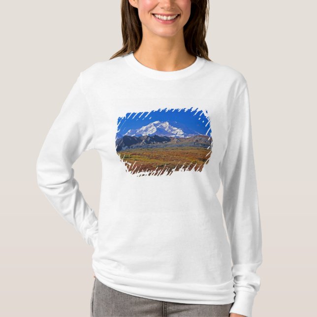 Mt. McKinley Denali nationalpark, Alaska. Tee (Framsida)
