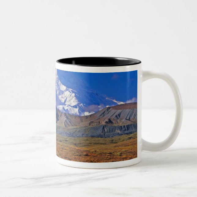Mt. McKinley Denali nationalpark, Alaska. Två-Tonad Mugg (Höger)