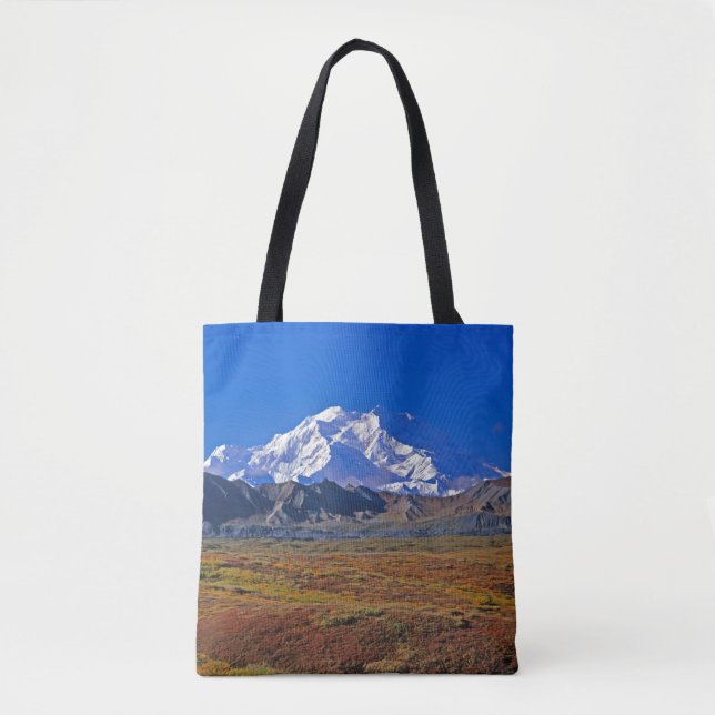 Mt. McKinley Denali nationalpark, Alaska Tygkasse (Framsida)