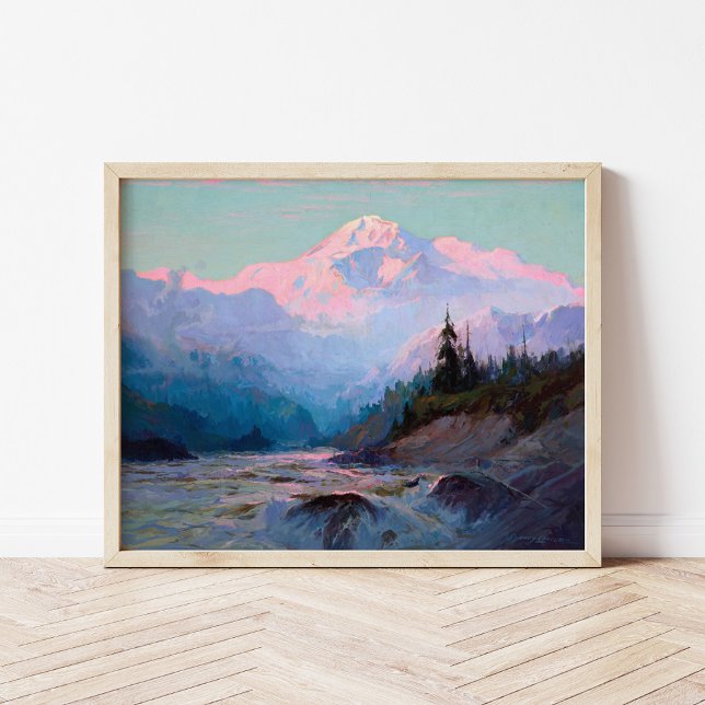 Mt. McKinley | Sydney Mortimer Laurence Poster (Skapare uppladdad)