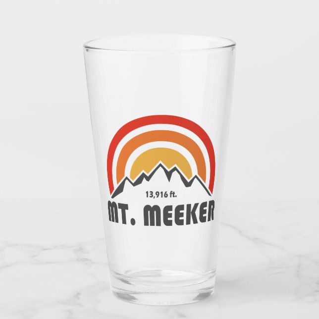 Mt. Meeker Colorado Glaskopp (Framsida)