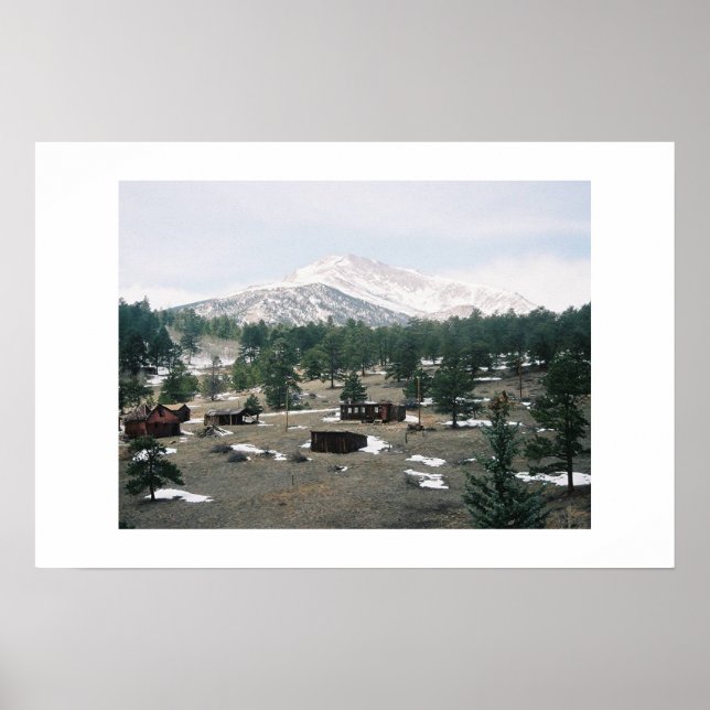 Mt. Meeker, Colorado Poster (Framsidan)