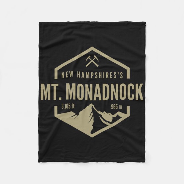 Mt. Monadnock Bergsresor  Fleecefilt (Framsidan)