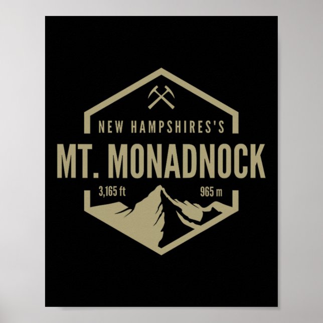 Mt. Monadnock Bergsresor  Poster (Framsidan)