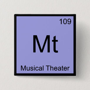 Mt - Musikalisk Teater Kemi Element Symbol T-shirt Knapp