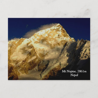 Mt Nuptse Vykort