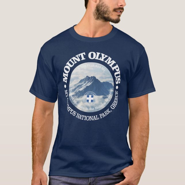 Mt Olympus T Shirt (Framsida)