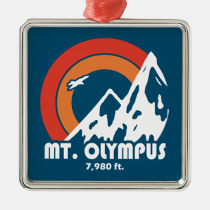 Mt. Olympus Washington Sol Eagle Julgransprydnad Metall