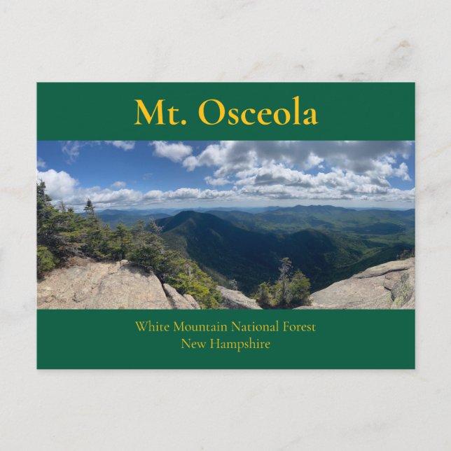 Mt. Osceola, NH-vykort Vykort (Framsida)