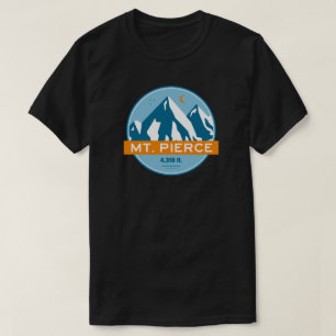 Mt. Pierce New Hampshire Stjärnor Måne T Shirt