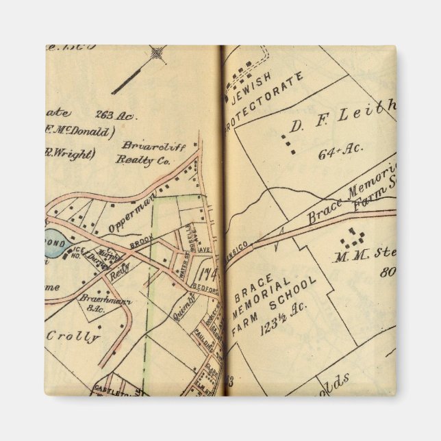 Mt. Pleasant, New York 3 Magnet (Framsidan)