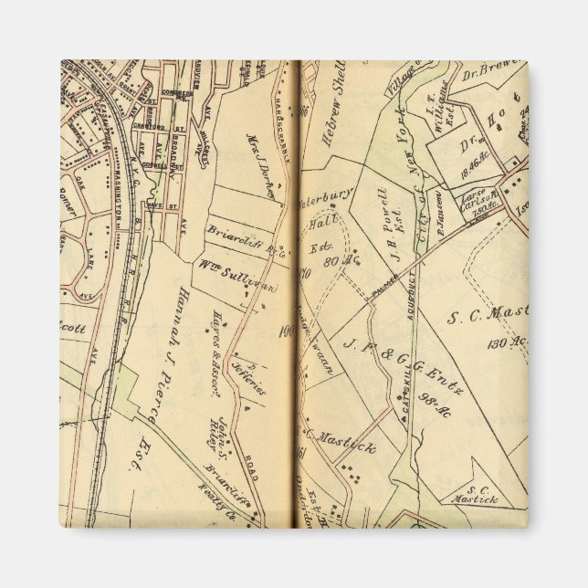 Mt. Pleasant, New York 3 Magnet (Framsidan)