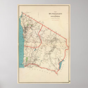 Mt Pleasant, Ossining städer Poster
