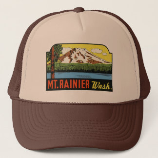 Mt. Rainer Washington Baseball Hat Keps