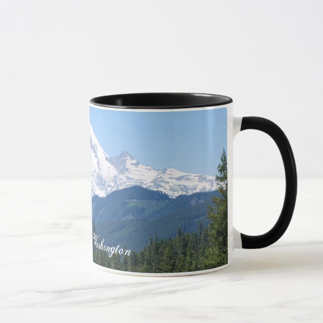Mt. Rainer, Washington Mugg (Höger)