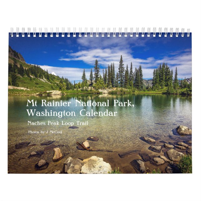 Mt Rainier Calendar Kalender (Omslag)