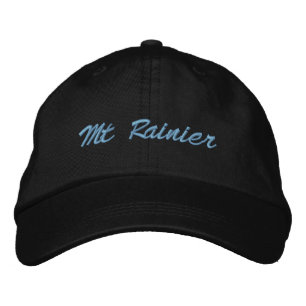 Mt Rainier Cap Broderad Keps