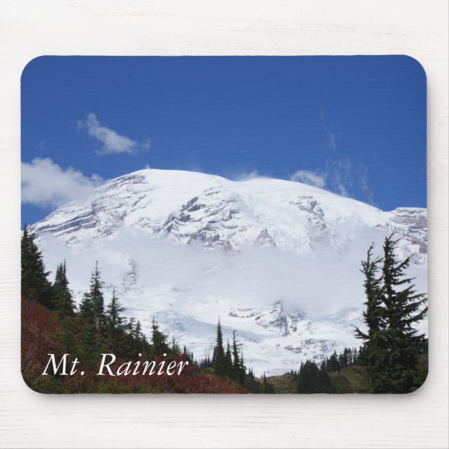 Mt. Rainier Mousepad Musmatta (Framsidan)