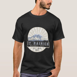Mt Rainier National Park Hoodie for Hikers and Cli T Shirt