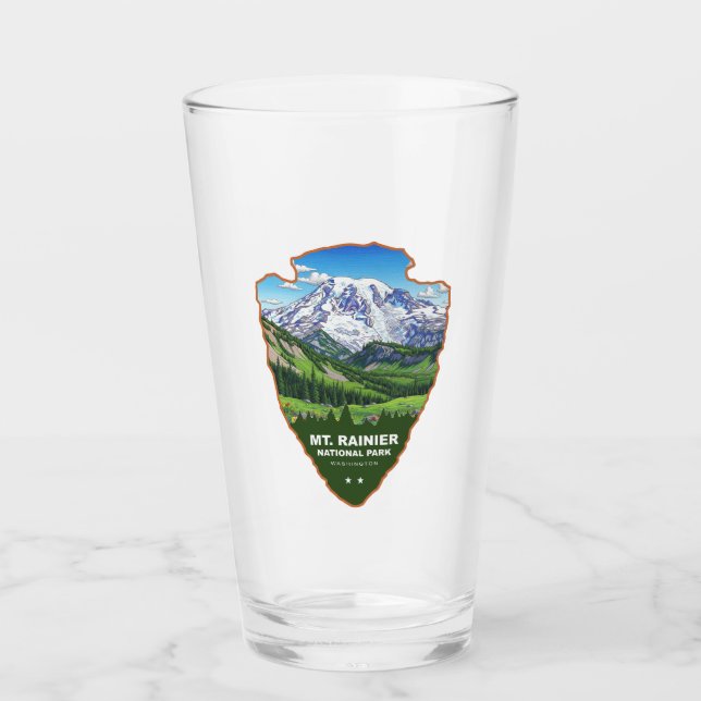 Mt. Rainier National Park Pilspets Glaskopp (Framsida)