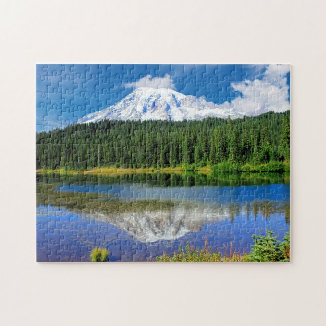 Mt. Rainier National Park Puzzle Pussel (Horisontell)
