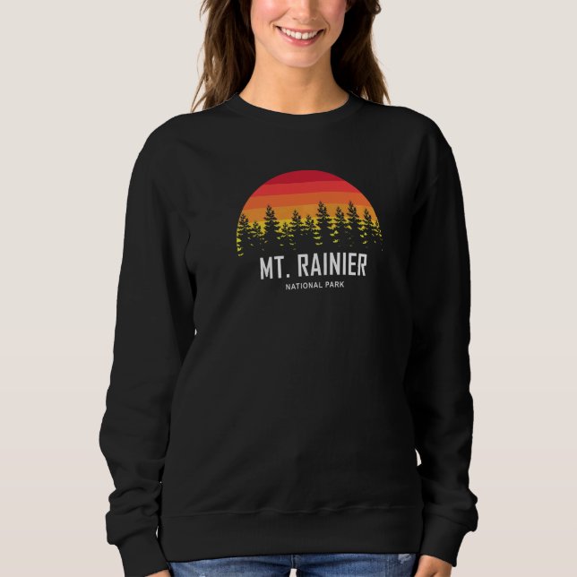 Mt. Rainier nationalpark Premium_3 T Shirt (Framsida)