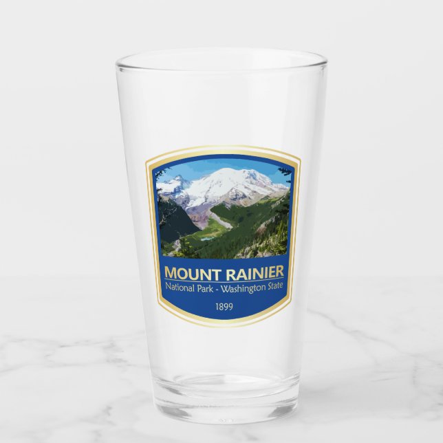 Mt Rainier NP (PF1) Glaskopp (Framsida)