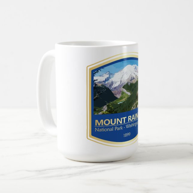 Mt Rainier NP (PF1) Kaffemugg (Framsida vänster)