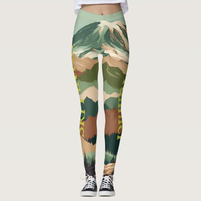 Mt Rainier Patrol Leggings (Framsida)