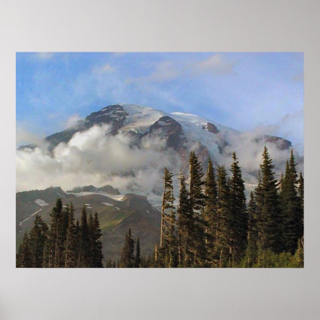 Mt Rainier Poster (Framsidan)