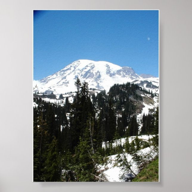 MT RAINIER POSTER (Framsidan)