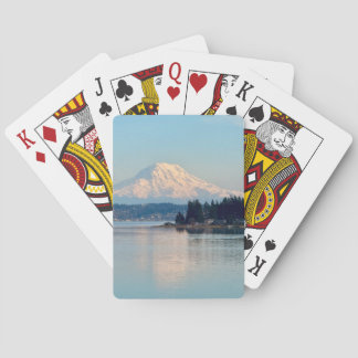Mt. Rainier Reflection Card Casinokort