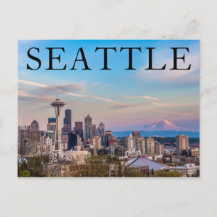 Mt. Rainier Seattle, Washington Vykort