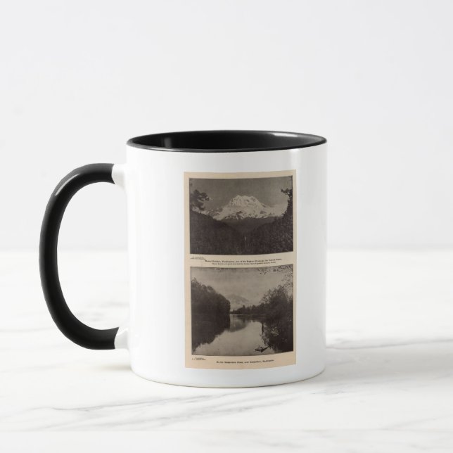 Mt Rainier Snoqualmie R Mugg (Vänster)