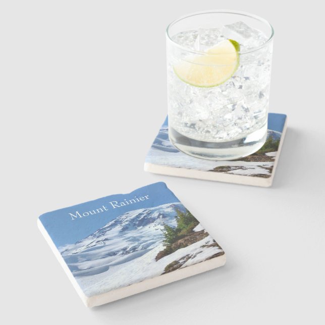 Mt.Rainier Stone Underlägg (Sidan)