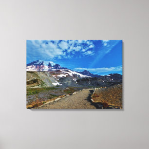 Mt. Rainier Stretched Kanvastryck