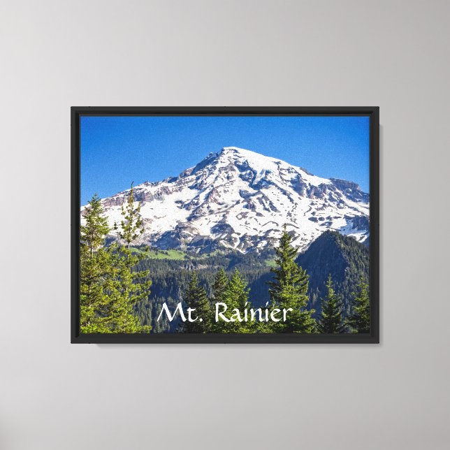 Mt. Rainier, Washington Canvastryck (Framsida)