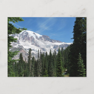 Mt Rainier Washington State by Julie L. Cleveland Vykort