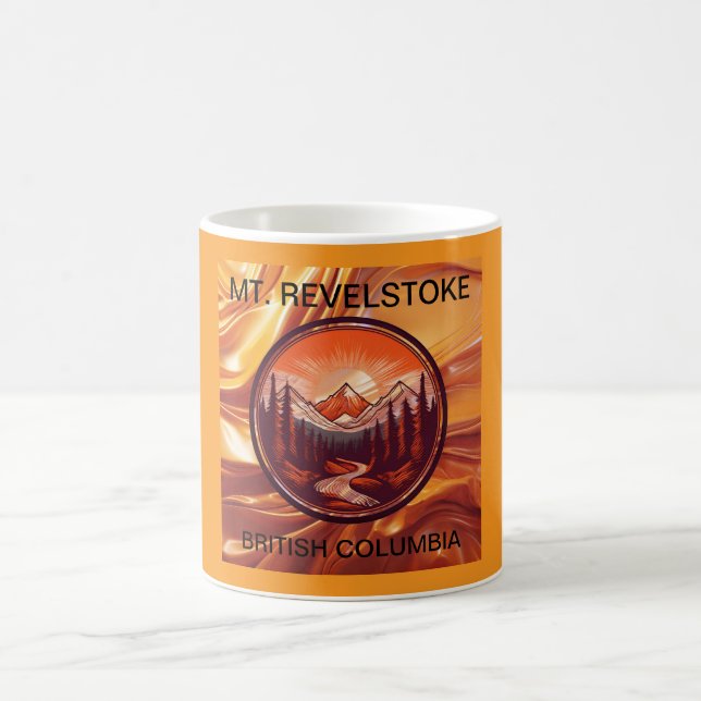 Mt. Revelstoke British Columbia Kaffemugg (Center)