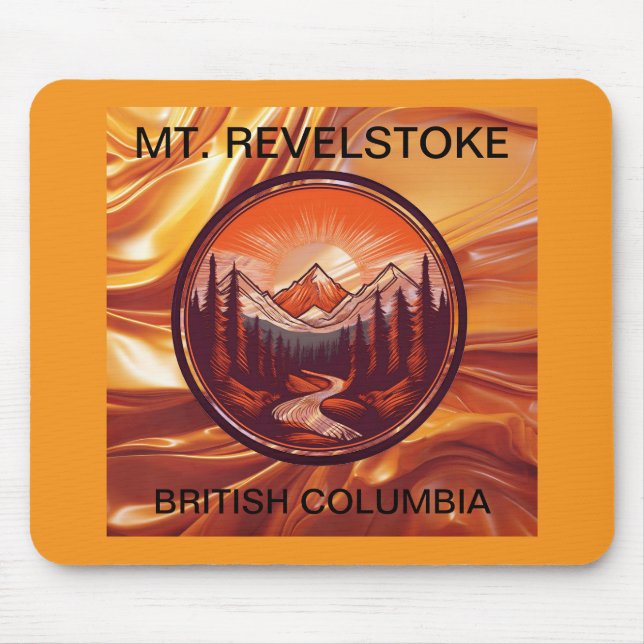 Mt. Revelstoke British Columbia Musmatta (Framsidan)