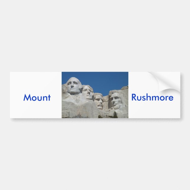 Mt. Rushmore Bildekal (Framsidan)