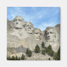 Mt. Rushmore-fotomagnet