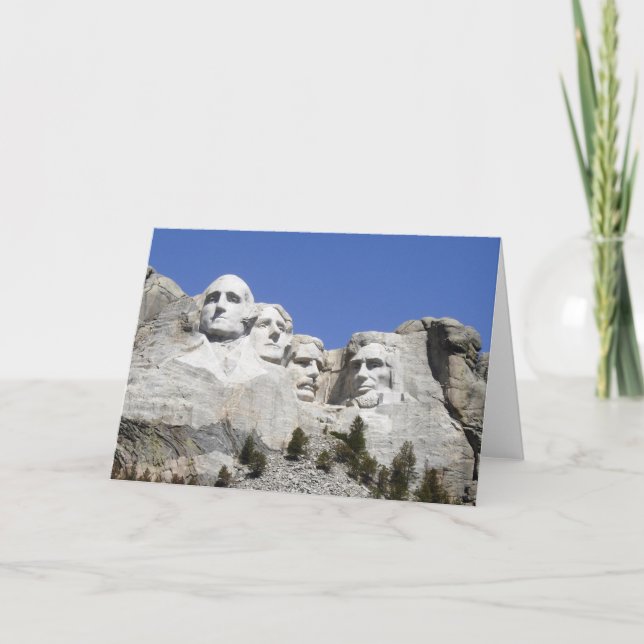 Mt Rushmore Kort (Framsida)